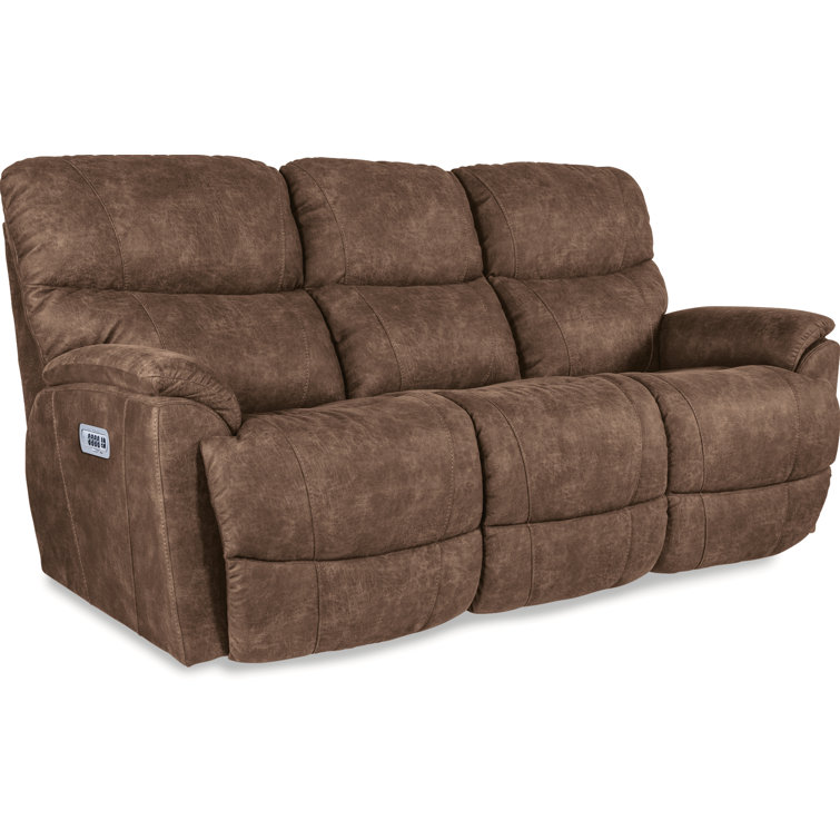 La Z Boy Trouper Power Reclining Sofa with Power Headrest and